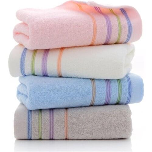 Home Shower Lover Gift Face Towel 35*72cm Towel Bathroom 100% Cotton Nordic style Soft Super Absorbent