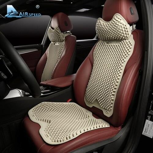 Airspeed Silicone Car Pillows Car Neck Support Lumbar Support Cushions for BMW E46 E90 E60 E36 E39 F30 F10 F20 G30 Accessories