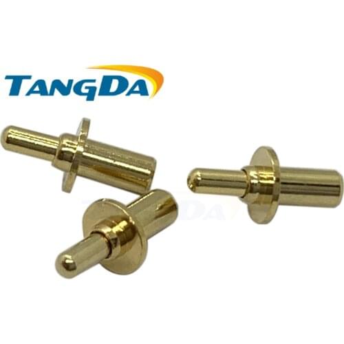 4 8.2 mm Tangda pogopin 4*8.25mm Connectors lighting Conducting probe Thimble Spring needle Copper pin (Can be customized) AG