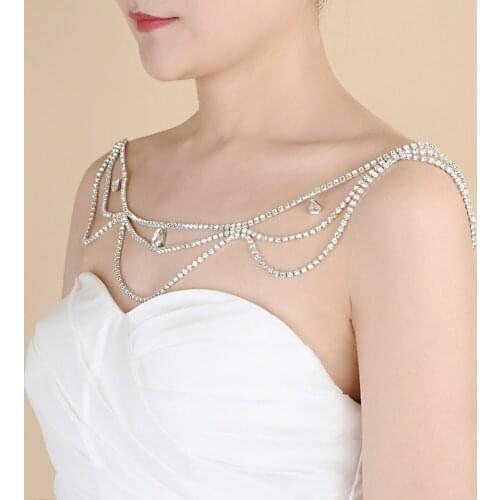 ZMG01 Crystals Wedding Wrap Made in China Wedding Accessories for Bride Carnival Clothes Woman Evening Capes Womens cape