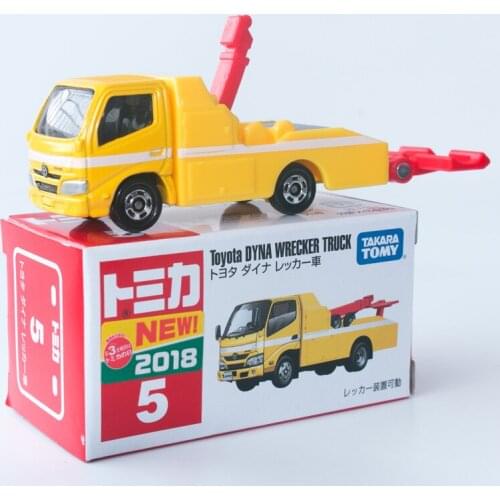 Takara Tomy Tomica NO# 5 Toyota-DYNA Wrecker Truck Diecast Car Model Toy for Boys 2018 New