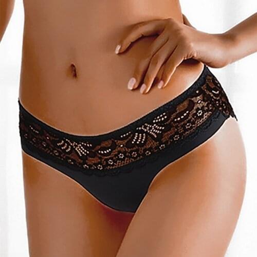 Panties Women Black Proof Menstrual Period Ladies Underwear Physiological Lace Pants Underwear Ropa Interior Femenina
