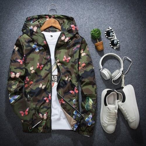 2021 Windbreaker Hooded Cycling Running Jacket Men Camouflage Windproof Womens Jacket Coat Women Sports Clothes Ropa Hombre