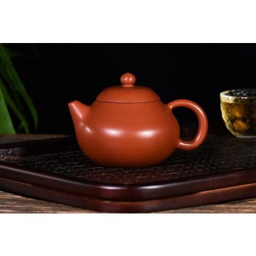 Yixing Purple Clay Teapot Pot Original Ore Zhuni Wendan Teapot Kung Fu Tea Set Teapot 200ml