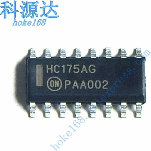 10pcs/lot MC74HC175ADR2G SOIC16 HC175AG MC74HC175 In Stock