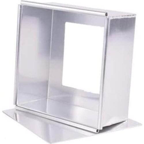 Anodized Aluminum Square Cheesecake Pan Chiffon Cake Mold Baking Mould with Removable Bottom (A 7 Inch)