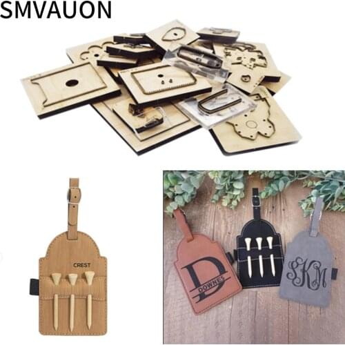 Wooden Cutting Dies Leather Knife Cut Die Customized Pendant Making Decor Supplies Dies Template