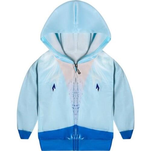 Kids Long Sleeve Cosplay Coat Girls Queen Coats and Jackets Children Party Princess Clothes Kid top clothing