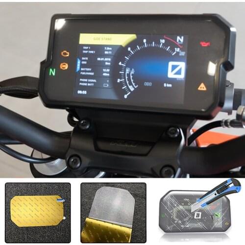 For KTM Duke 390 Duke Duke390 390Duke 2017 2018 Motorcycle Accessories Cluster Scratch Protection Film Screen Protector