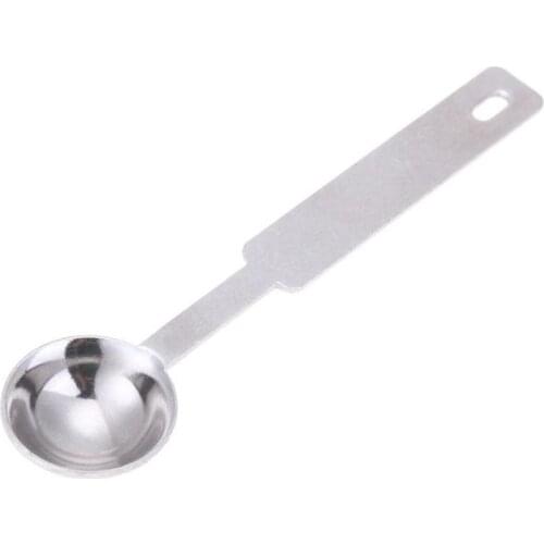 Stainless Steel Stamp Spoon Paint Wax Stamps Sealing Spoon Long Handle Wax Spoon Melting Sealing Wax Stick Granule for Cards