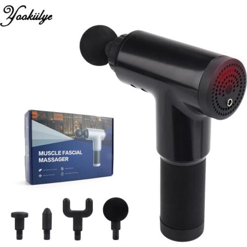 Fascia Gun Muscle Massage Gun High Speed Vibration Body Massager After Fitness Decompose Lactic Acid Relief Pain Relax Body