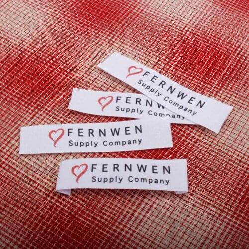 Custom sewing labels，Customized with Your Name, Business Name, Printing Labels，Logo or Text(MD0008)