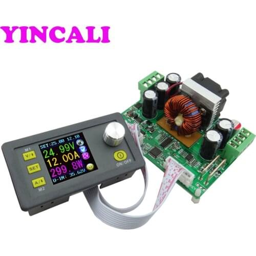 2 PCS/lot High Accuracy DPS3012 Constant Voltage current Step-down Programmable Power Supply Color LCD Voltmeter 32V 12A