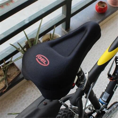 2017 Cycling Bike Bicycle Saddle Silica Gel Cushion Seat Cover Silicone Soft Pad
