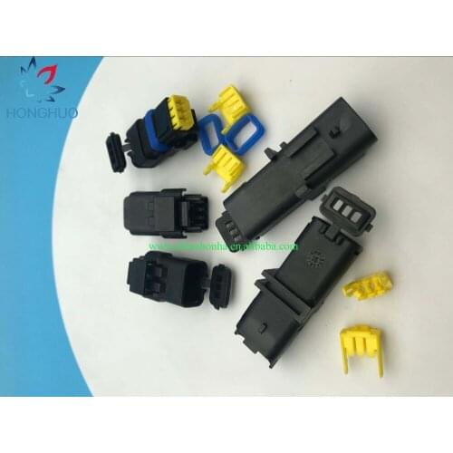 3 Pin 211PL032S0049 211PC032S0049 Female Male Automotive Connector For PSA Peugeot Citroen Headlight Gearbox Plug