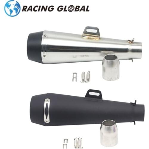 ALCON-M4 Exhaust Muffler Pipe Case For Suzuki GSR 600 Benelli TRK 502 Honda CRF 230 Slip On One Pair Racing Motorcycle