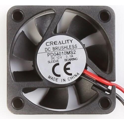 CREALITY 3D Printer Parts 4010 DC 12V 0.1A Brushless Axial Cooling Fan 40mmx40mmx10mm Oil Bearing For CR-10/CR-10S Printer