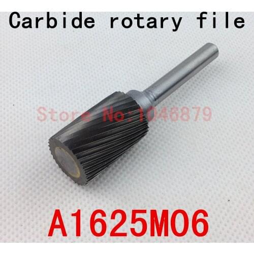 Head 16mm,carbide rotary burrs, rotary burrs, deburring with rasp, carbide burrs, carbide grinding. A1625M06