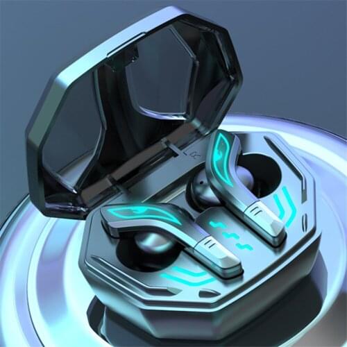 Kebidu Low Latency Stereo Gaming Headset TWS Touch Wireless Bluetooth Headset Waterproof Noise Reduction Music Sports Earbuds