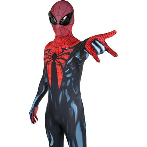 Anime Superior Cosplay Costume The Ultimate Man Costume Superhero Lycra Spandex Zentai Suits Halloween Costumes For Adult/Kids