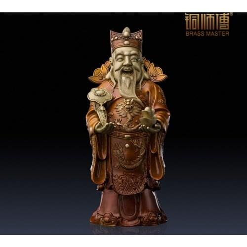 Master copper copper ornaments "according to" lucky Home Furnishing Crafts Ornament accessories living room decoration