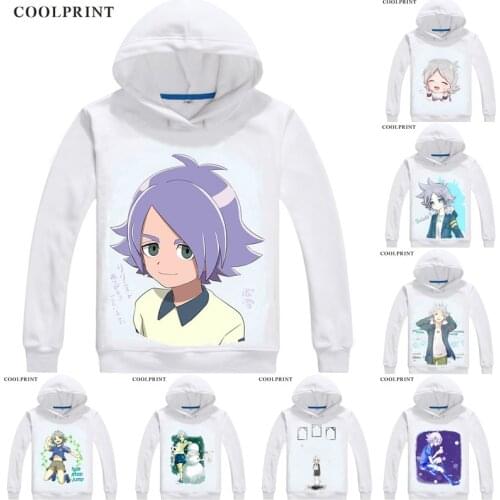Coolprint Fubuki Shirou Mens Hoodies Inazuma Eleven Fubuki Twins Men Sweatshirt Streetwear Anime Hoodie Printed Long Hooded