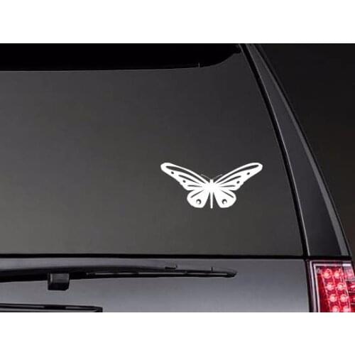 Poised Butterfly Decal Car Auto Bumper Bike Decor Unique Art Pattern Waterproof ZP0322