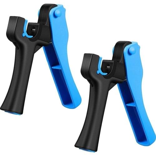 New 2Pcs 4mm Grip Type PE Pipe Hole Puncher Dripper Insert Nozzle Upside Down 16 20PE Pipe Hole Opener