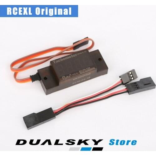 Rcexl V3.0 Mini Ignition Tachometer Speedometer igniter accessories for DLE Engines MT Engines Gas RC Airplane