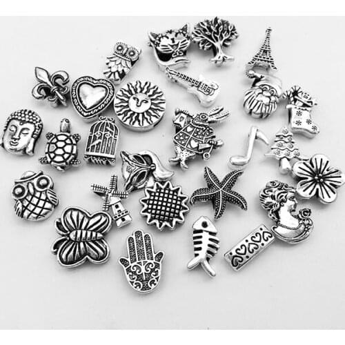 Christmas LOVE OWL Butterfly Tree Cat DIY for retro bracelet BT998 (fit 10mm bracelet)