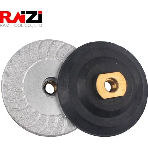 Raizi 4 Inch Vacuum Brazed Diamond Grinding Wheel With Adapter 100mm Abrasive Stone Sanding Disc Granite Marble Grinding Tool