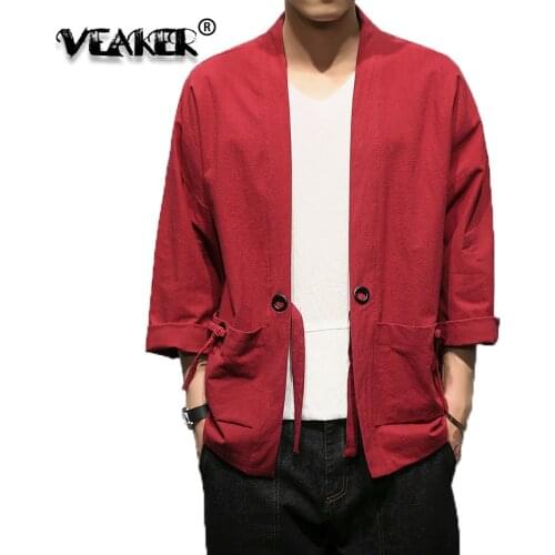 VEAKER Men's Trench Coats