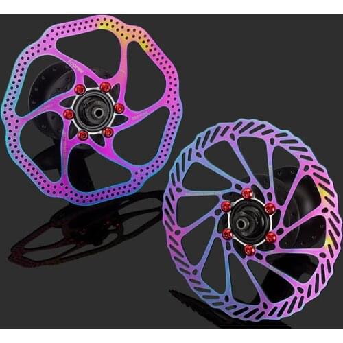 Bicycle Hollow Dazzling Disc Brake 160/180mm Ultra-Light Mountain Bike Rotor Disc Brake MTB Bicycle Accessories