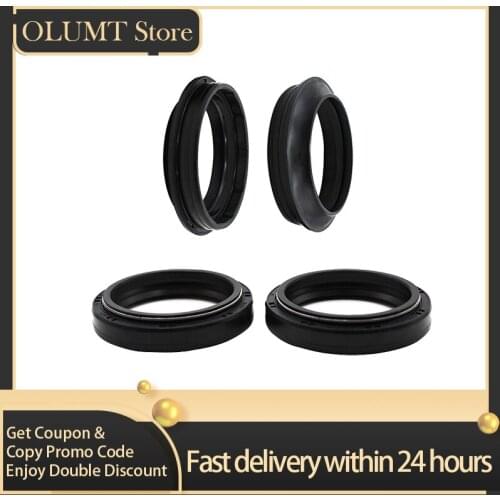 43X55X10 43 55 10 Dirtbike Parts Front Fork Dust & Oil Seal Kits For KAWASAKI KDX200 KDX220R KDX250 KLX250R KLX250S KLX650 KX125