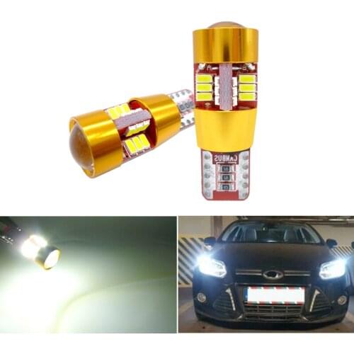 2x W5W T10 LED Bulb Car Side Marker Light License Plate Lamp For Land Rover X9 V8 Freelander 2 Defender Discovery 3 4 2 Sport