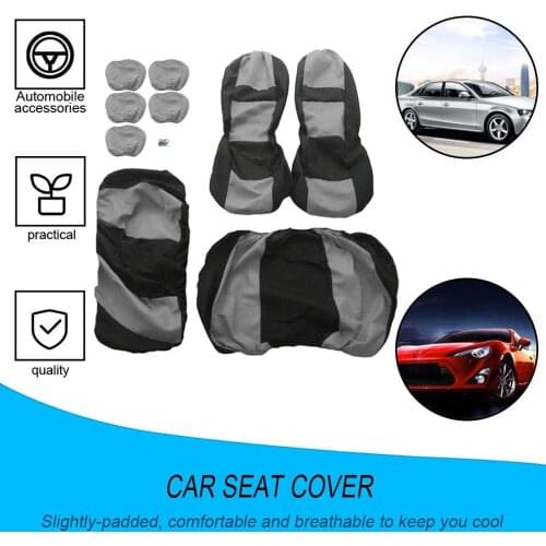 2020 9 Pcs/Set Four Seasons Universal Car Seat Cushions Automobiles Car Seat Covers Interior Auto Vehicles Styling Pads Supplies