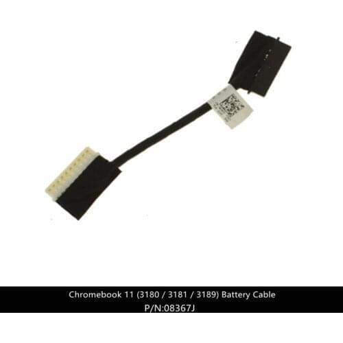 50 Pcs/ Bag For Dell Chromebook 11 3180 / 3181 / 3189 Battery Cable P/N: 8367J 08367J DC02002RD00 w/ 1 Year Warranty