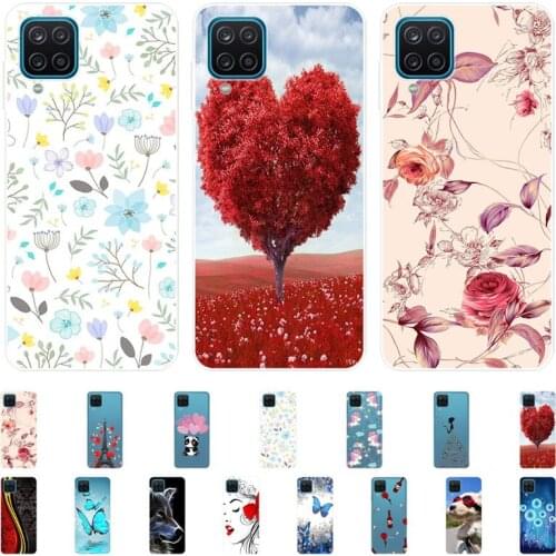 For Samsung Galaxy M12 Case Silicone TPU Cover Phone Case For Samsung M12 M 12 Case