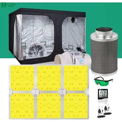 BEYLSION Hydroponic Growing System Grow Tent Complete Kit Grow Lamps Parts Carbon Filter Grow LED For Indoor Plant Growing