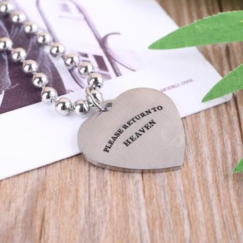 Gothic Female Symbol Girl Crush Choker Devil Girl Heart Pendant Necklace Jewelry