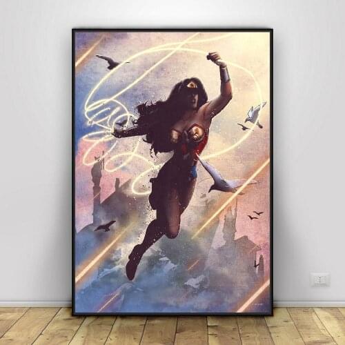 Classic Heroes Canvas Painting Art Print Poster Picture Wall Modern Minimalist Bedroom Living Room Decoration