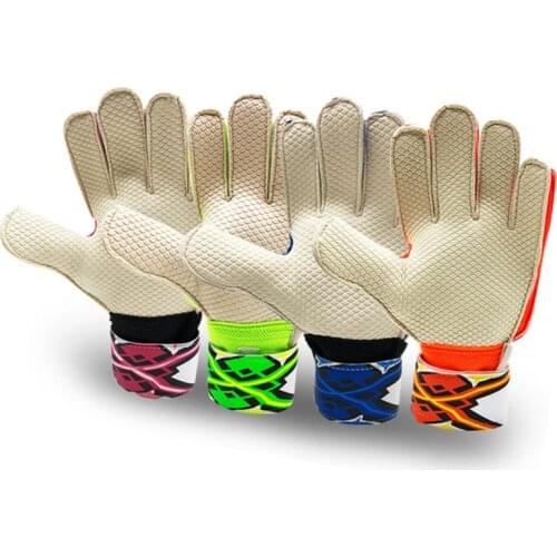 Latex Goalkeeper Gloves Protection Thickened Child Soccer Goalie Wrist Guard Gloves Non-slip Professional Football Gloves