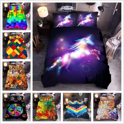 LOVINSUNSHINE Bedroom Comforter Set Bedspread For Bed Blank Queen Size Geometric Quilt Cover Pillowcase Without Sheet WE55