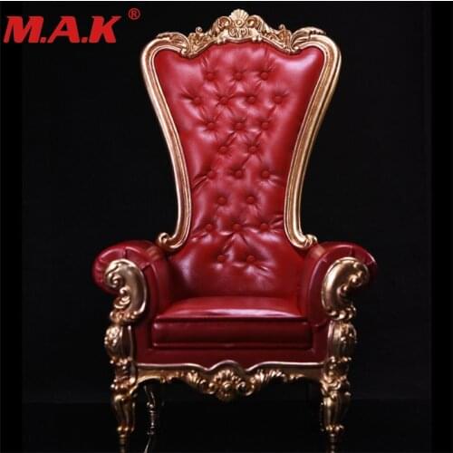 1/6 scale figure accessory fed color with crystal european queen sofa chair fuiniture models toys for 12'' action figures bodies