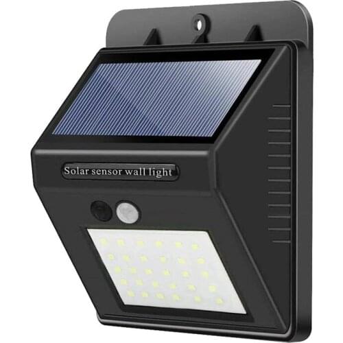 20/30 LED Solar Powered Outdoor induction Lights Wall Waterproof Motion Sensor Street lamp For Garden decoration Light