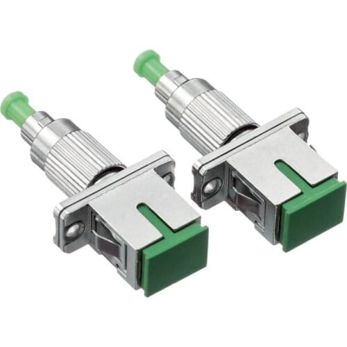 FC to SC Female FC Male Fiber Optic Adapter Optical Adaptor for Optical Power Meter
