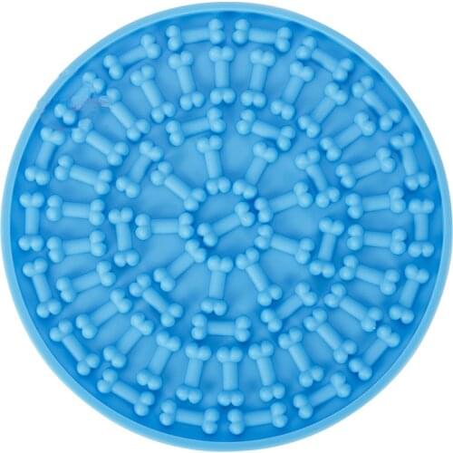 2020 Hot Selling Dog Dispensing Mat Silicone Dog Lick Mat Lick Mat for Pet Bathing Grooming and Dog Training Pad