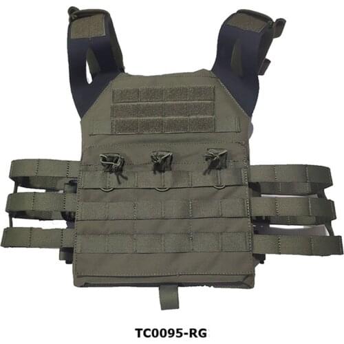 TC0095 RG JPC Tactical Vest Hunting Airsoft Paintball Combat Molle Vest With Chest Protective Plate Carrier Vest 500D Cordura