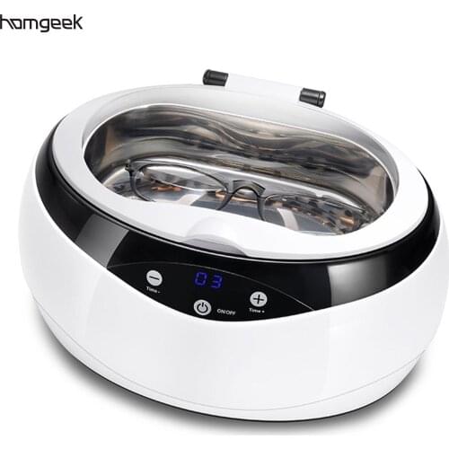 650ml Ultrasonic Cleaner For Jewelry Ring Watch Eyeglass Ultrasonic Bath Jewelry Cleaner High Frequency Cleaning Machine