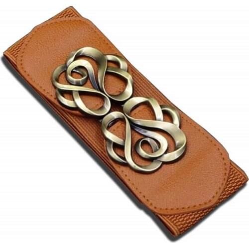 2019 European and American Style Elastic Belts for Women Fashion Decorative Dress Super Wide Waist Belts cinturon mujer